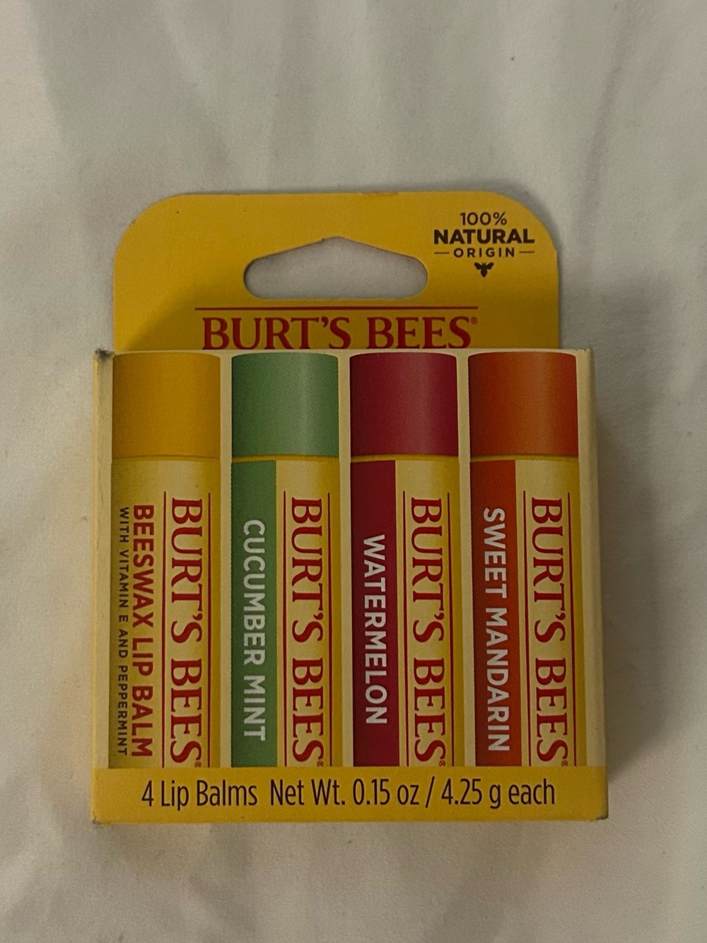 Burt’s Bees Lip Balm 3 4Pack Bundle – Pick Any 3 NEW - Picture 5 of 5
